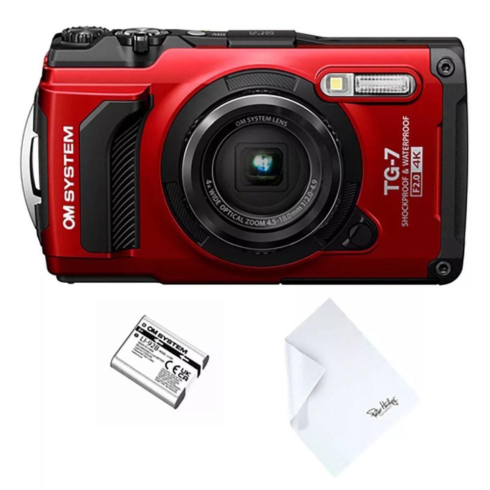 OM SYSTEM TG-7 Spécial Edition rouge