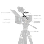 Kit de Cage "Noir Mamba" SmallRig pour Canon EOS R5 Mark II 4976