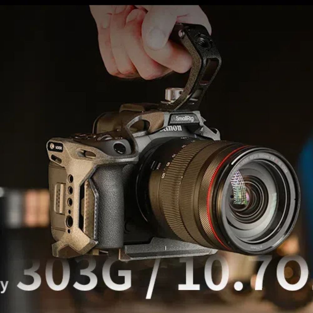 Kit de Cage "Noir Mamba" SmallRig pour Canon EOS R5 Mark II 4976