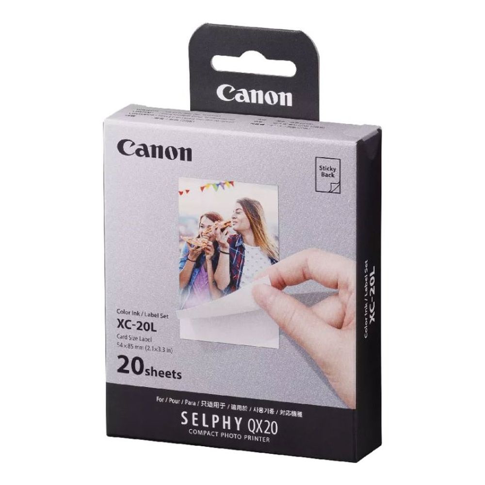 Canon XC-20L Jeu d'autocollants/encres 20 (54x85mm)
