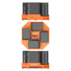 SmallRig NP-F970 4-Channel Appareil Photo Chargeur de Batterie & 4-Batterie Kit 4834