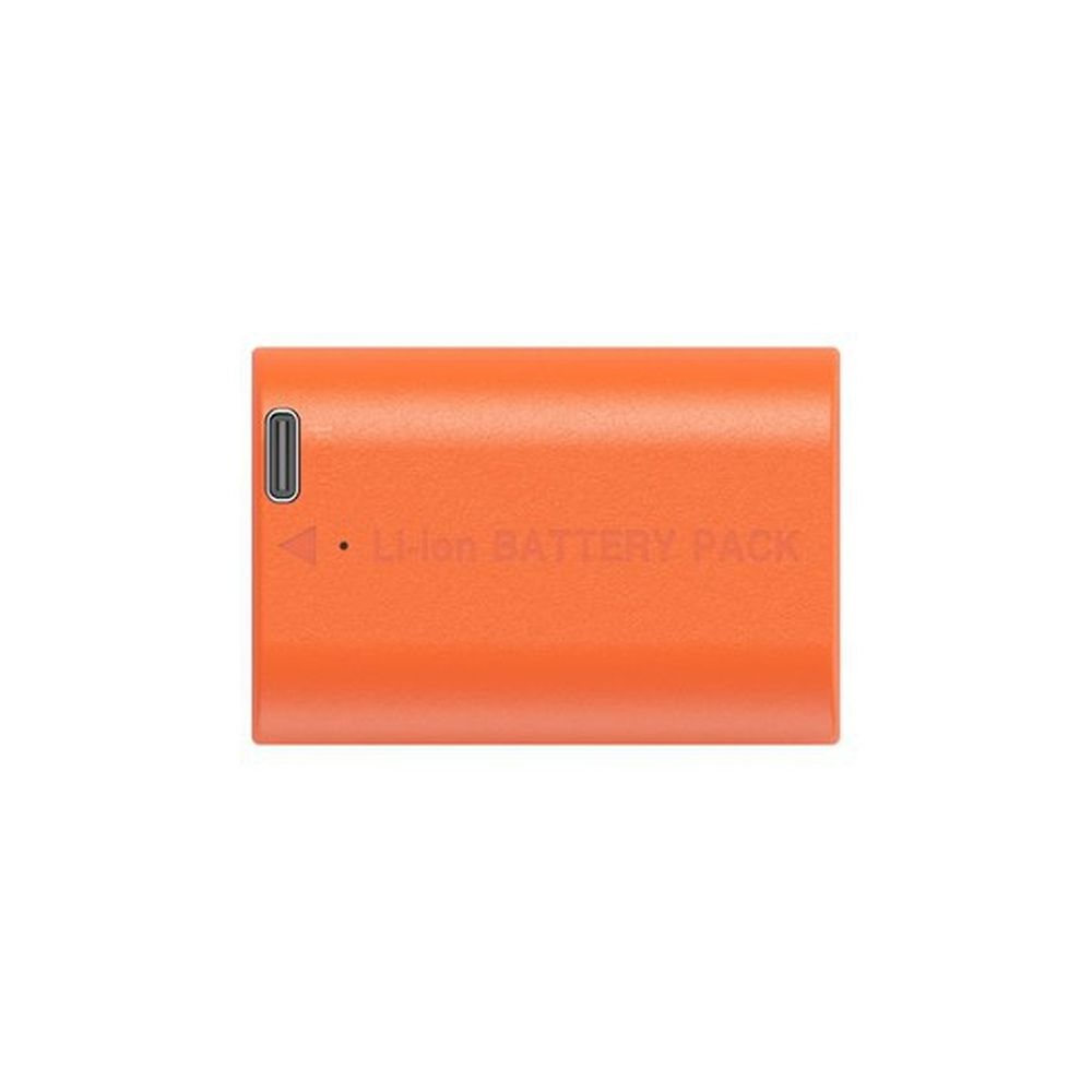 SmallRig 4968 LP-E6NH USB-C Batterie Rechargeable pour Appareil Photo Orange