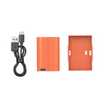 SmallRig 4968 LP-E6NH USB-C Batterie Rechargeable pour Appareil Photo Orange