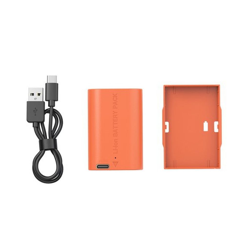 SmallRig 4968 LP-E6NH USB-C Batterie Rechargeable pour Appareil Photo Orange
