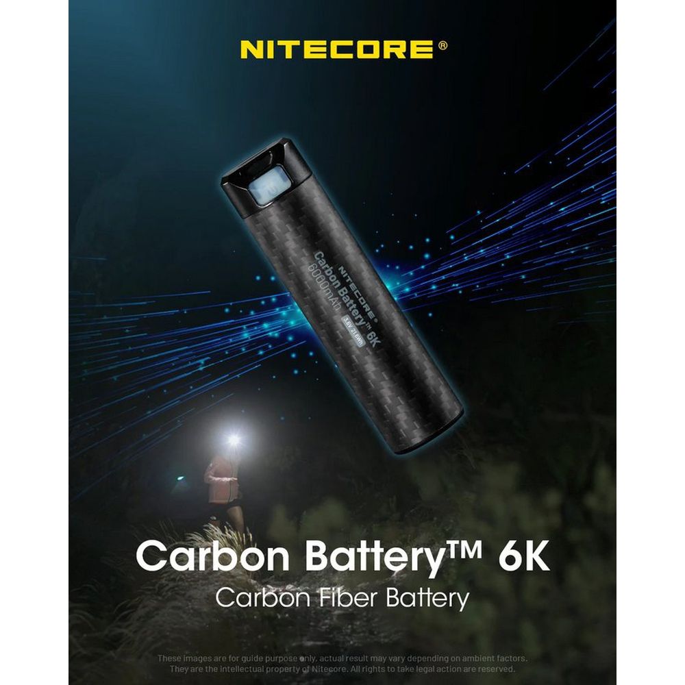 Batterie Nitecore Carbon 6K