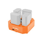 SmallRig 4839 NP-FZ100 Chargeur de batterie pour caméra à 4 canaux