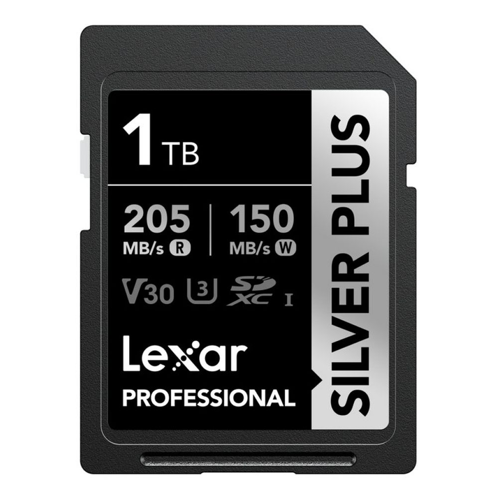 Lexar Argent Plus Carte SD UHS-I V30 R205/W150 MB/s - 1TB