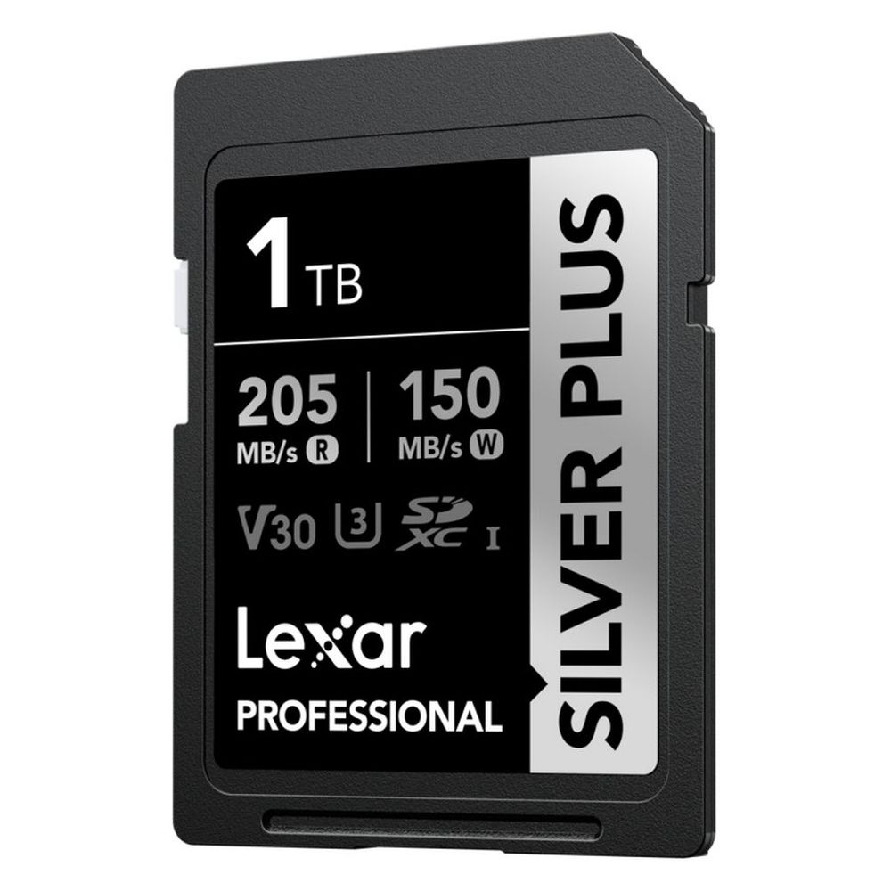 Lexar Argent Plus Carte SD UHS-I V30 R205/W150 MB/s - 1TB