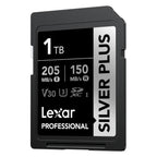 Lexar Argent Plus Carte SD UHS-I V30 R205/W150 MB/s - 1TB