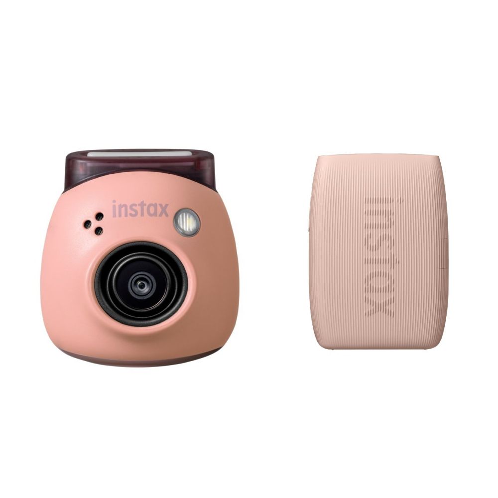 Fujifilm INSTAX PAL Appareil photo numérique, rose poudré + imprimante mini Link 3, rose