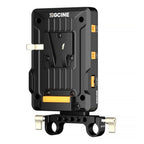 ZGCINE Plaque de Montage en V Inclinable sur Tige de 15mm