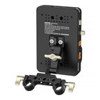ZGCINE Plaque de Montage en V Inclinable sur Tige de 15mm