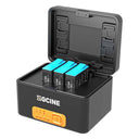 ZGCINE Étui de chargement de la batterie GoPro + 3x la batterie 901