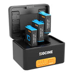 ZGCINE Étui de chargement de la batterie GoPro + 3x la batterie 901