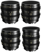 Thypoch Full-frame Cine Lens-4 objectif kit pour Sony E-mount (Simera-C 28/35/50/75mm T1.5)