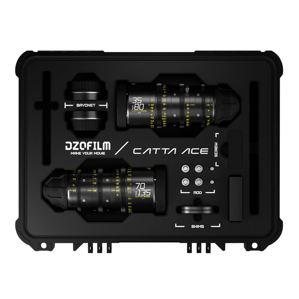 DZOFilm Catta ACE Bundles 35-80/70-135 T2.9 - PL/EF Monture (Noir)