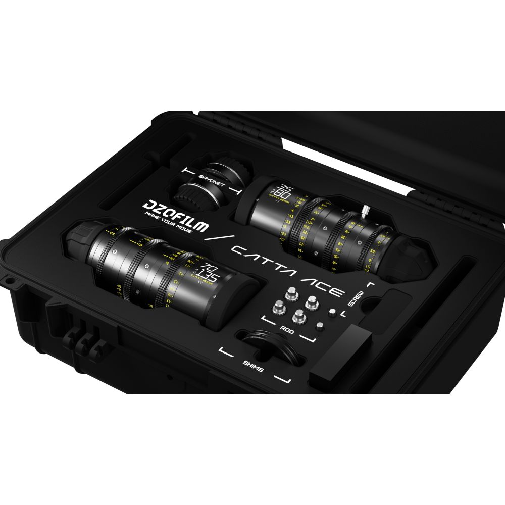 DZOFilm Catta ACE Bundles 35-80/70-135 T2.9 - PL/EF Monture (Noir)