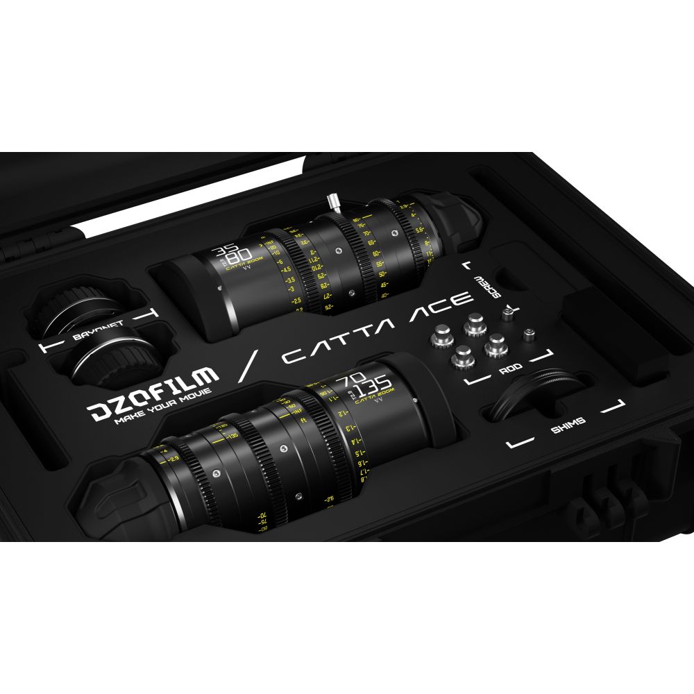 DZOFilm Catta ACE Bundles 35-80/70-135 T2.9 - PL/EF Monture (Noir)