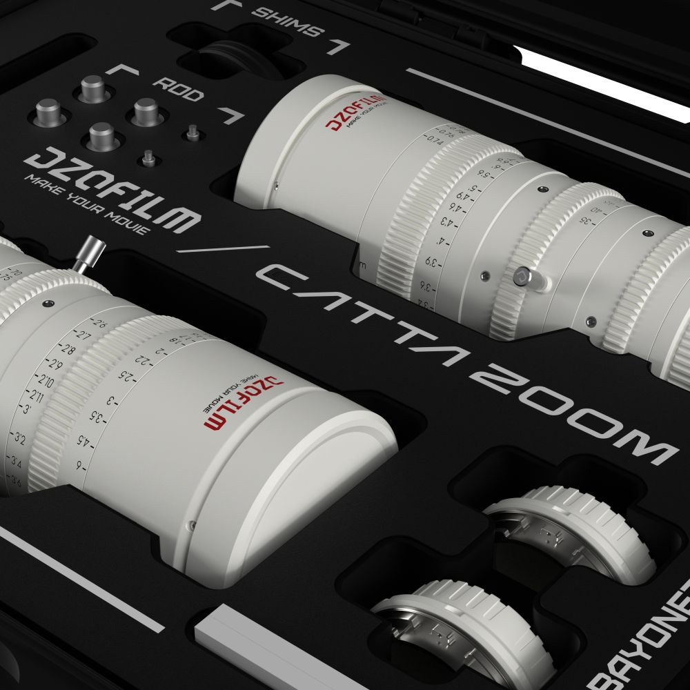 DZOFilm Catta ZOOM Bundles 18-35/70-135 T2.9 - E-mount (blanc)