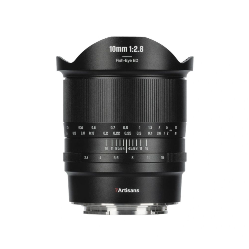 7artisans 10mm f/2.8 Mark II (Panasonic/Leica/Sigma L-mount), noir