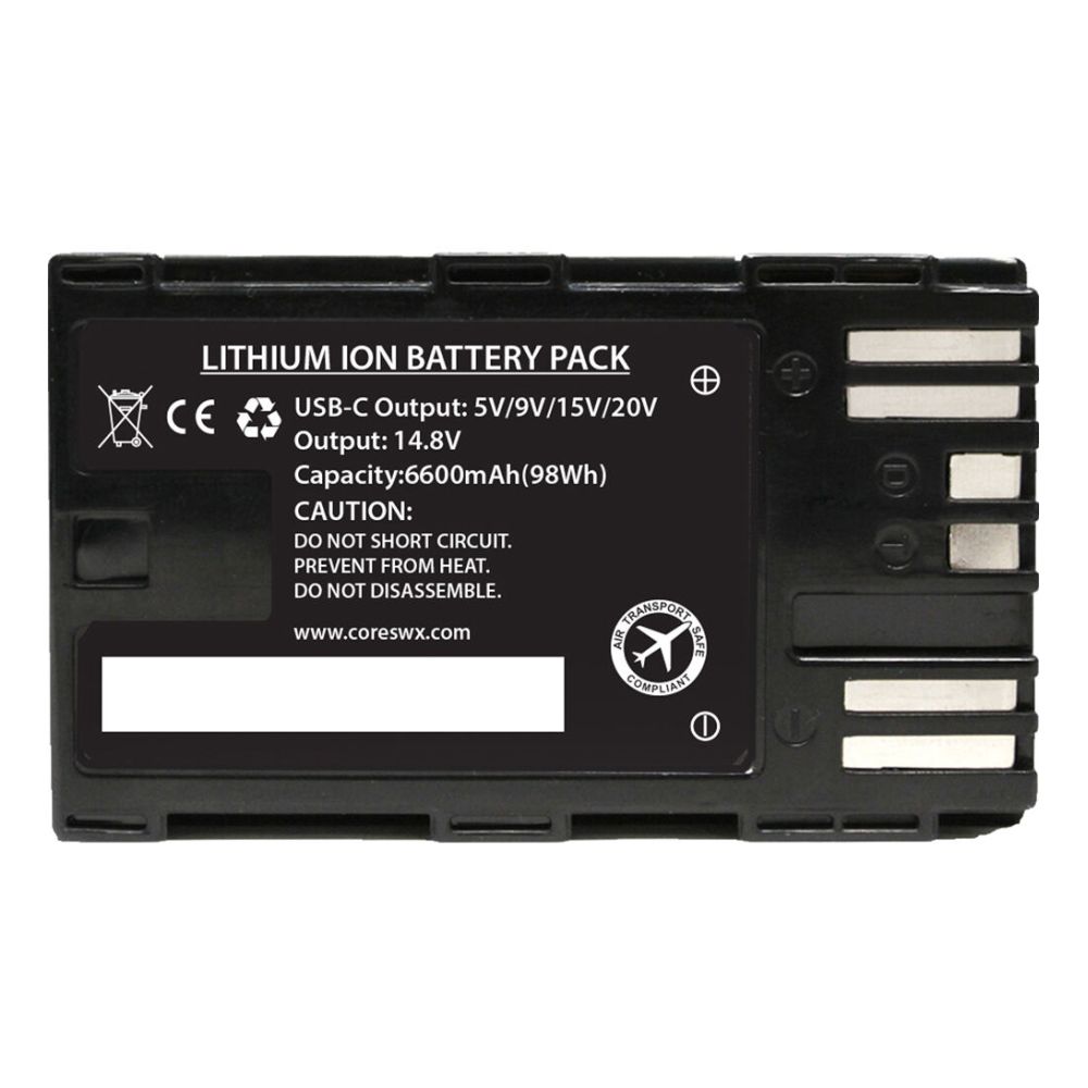 Batterie Core SWX NANO-C98X 6600mAh (Canon BP-A)