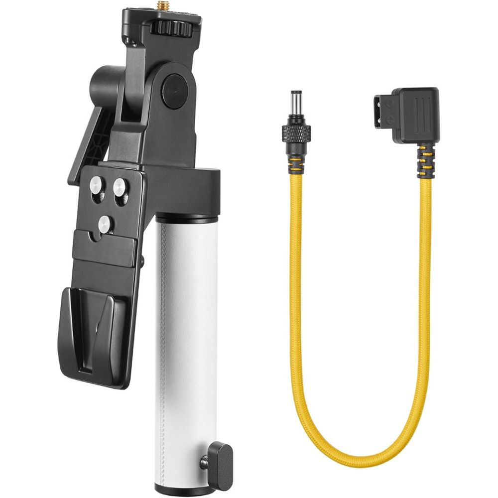 Poignée de maintien Godox et kit de support de batterie à monture V pour ML60II / ML100