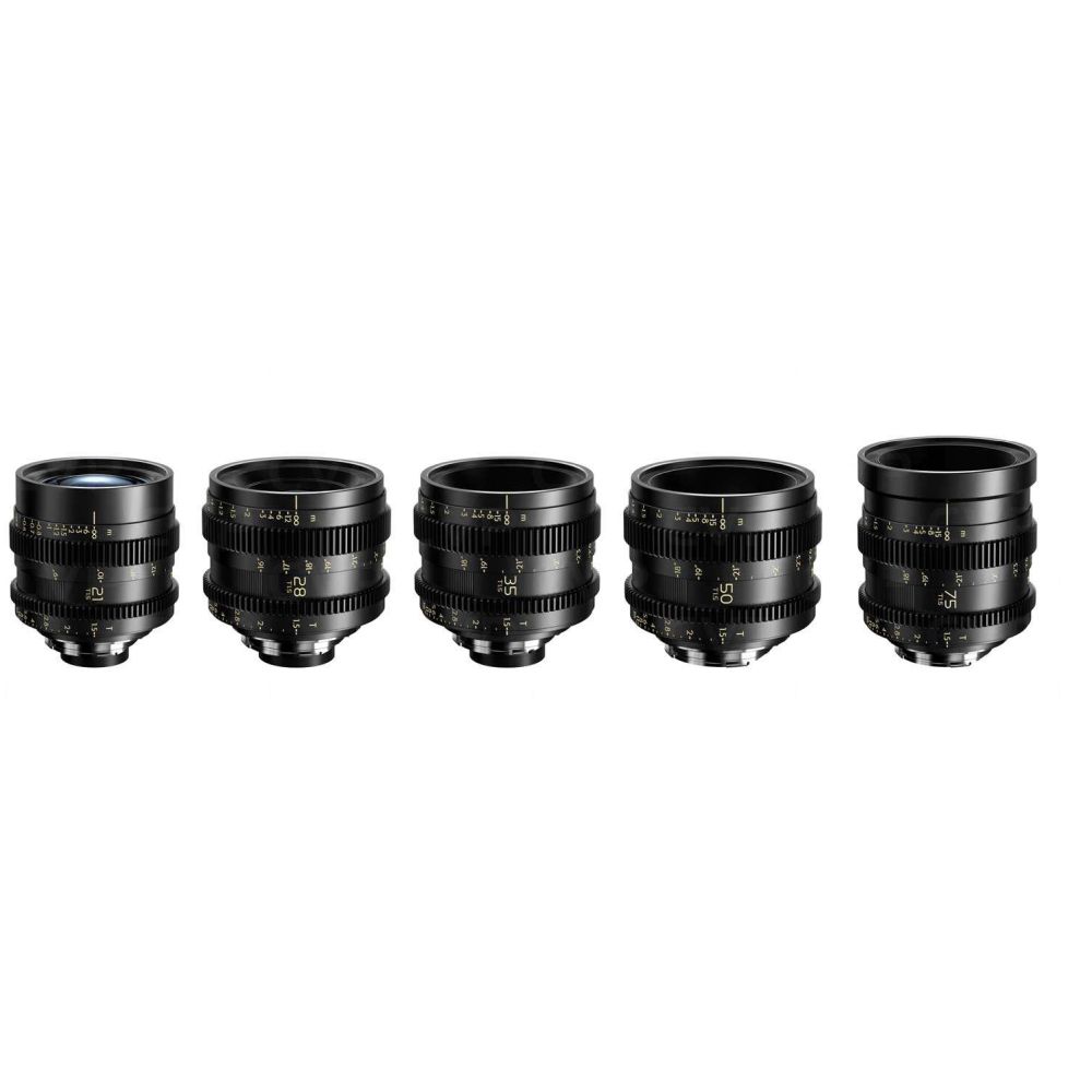 Thypoch Simera-C 21/28/35/50/75mm T1.5 Kit de 5 objectifs plein cadre pour monture Sony E
