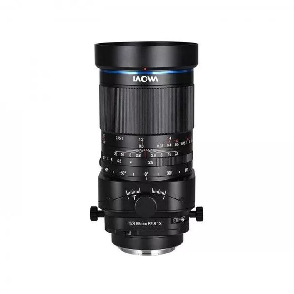Objectif macro Laowa 55mm f/2,8 à bascule et décentrement 1X Canon RF