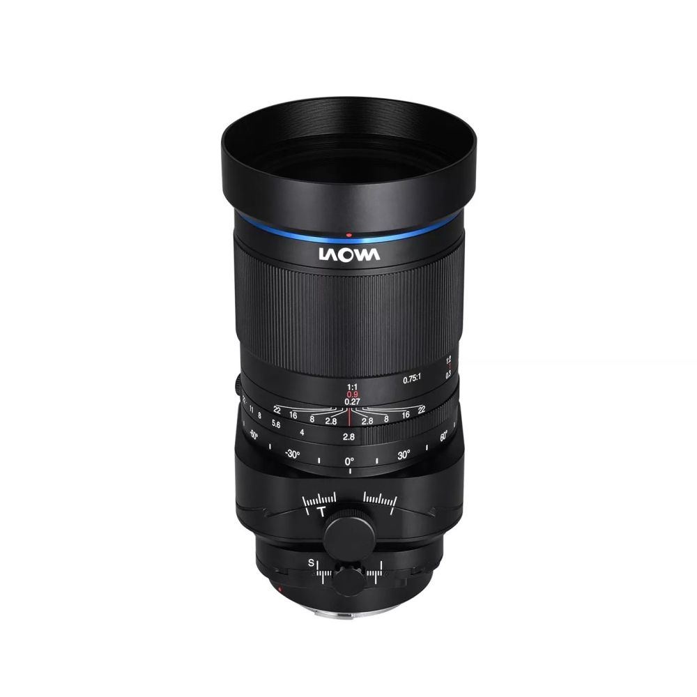Objectif macro Laowa 55mm f/2,8 à bascule et décentrement 1X Canon RF