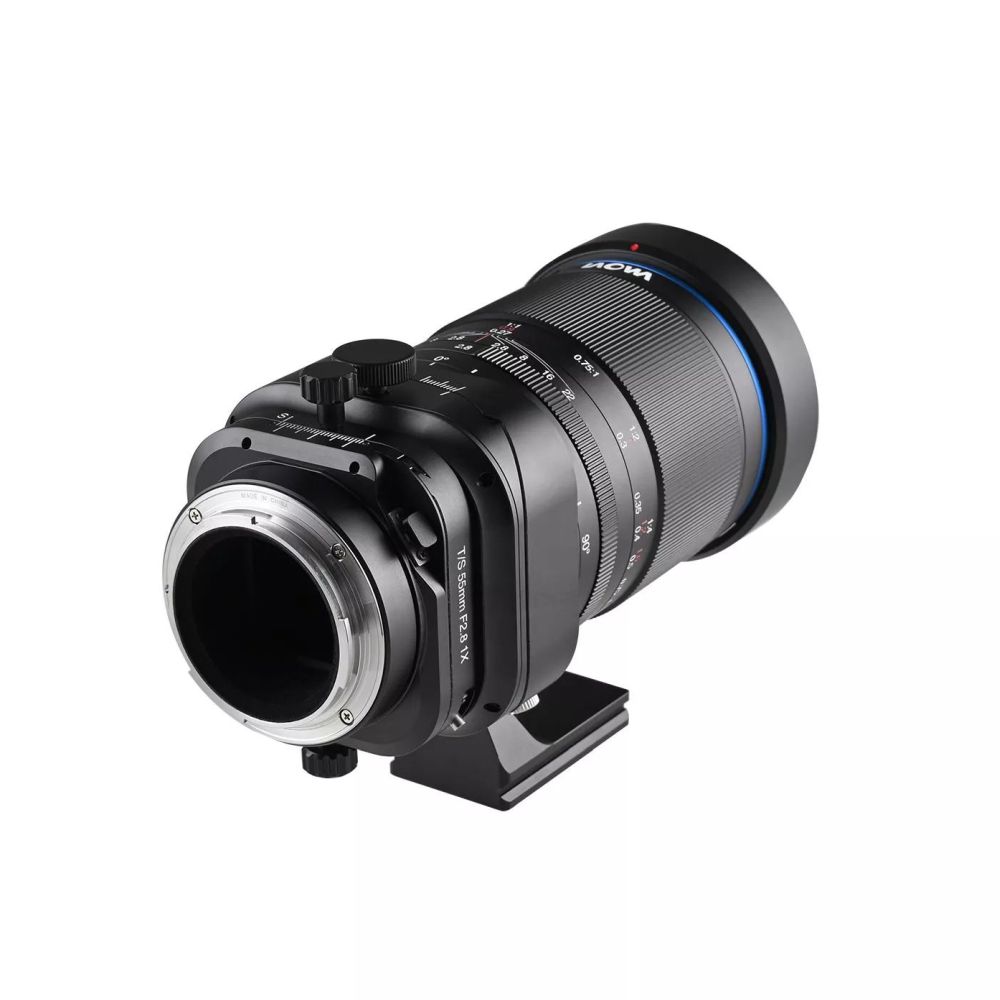 Objectif macro Laowa 55mm f/2,8 à bascule et décentrement 1X Canon RF