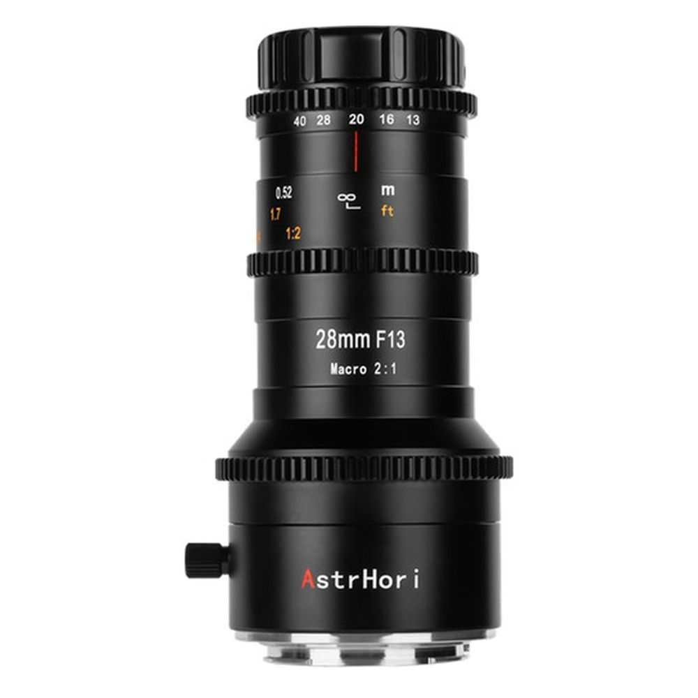 Astrhori 28mm F13-40 Sony E noir (plein format)