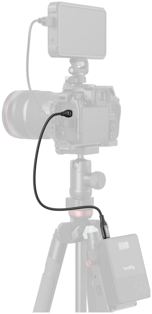 SmallRig 5113 Câble d'alimentation 240W avec affichage LED