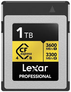 Lexar CFexpress PRO Type B Or 4.0 Series 1TB - R3600/W3300MB/s