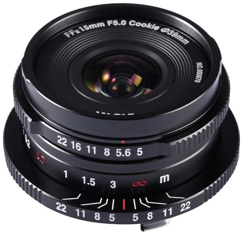 Laowa 15mm f/5 Cookie FF Canon RF (black)