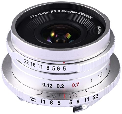 Laowa 15mm f/5 Cookie FF monture L (argent)