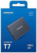 Samsung Portable SSD T7 4TB Titan Gris