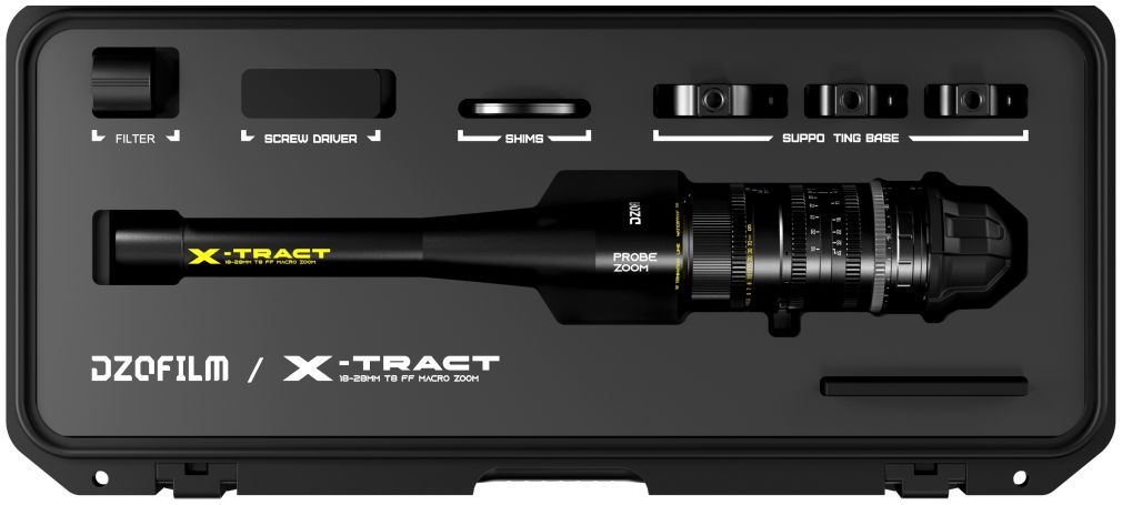 DZOFilm X-tract 18-28mm T8 FF Probe Macro Zoom objectif PL monture (metre)
