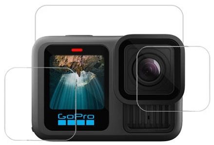 Telesin Kit de Protection d'écran Film pour GoPro 13
