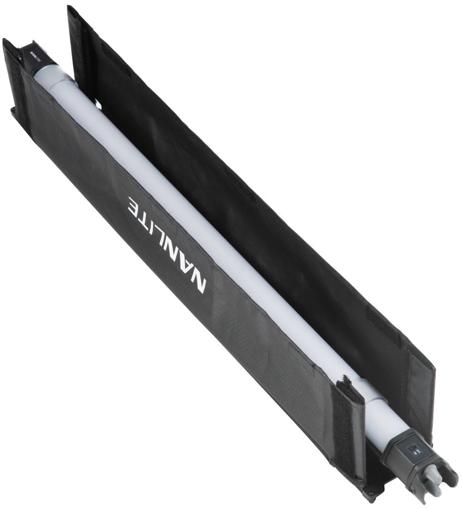 Nanlite Barndoor avec Eggcrate pour Pavotube II 15C