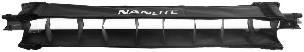 Nanlite Barndoor avec Eggcrate pour Pavotube II 15C