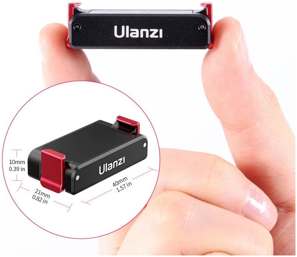 Ulanzi OA-12 Base magnétique 1/4" pour DJI Action 3/4