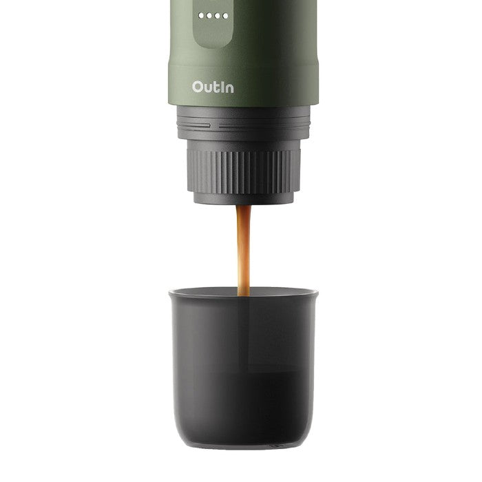 OutIn Nano Portable Electric Espresso Machine – Vert forêt