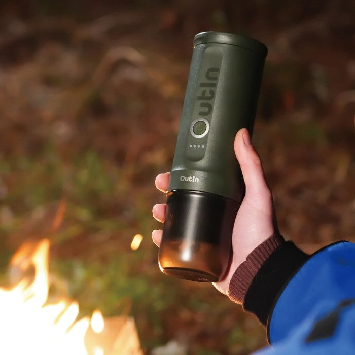 OutIn Nano Portable Electric Espresso Machine – Vert forêt