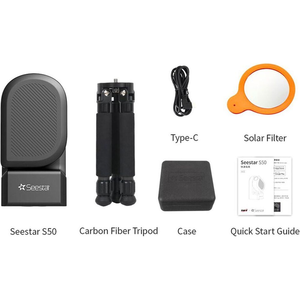 ZWO Seestar Smart Télescope S50 AP 50-250mm
