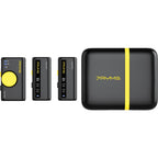 7RYMS iRay DW10 wireless microphone with 2 transmitters + Case, black