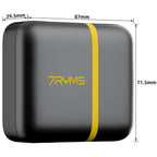 7RYMS iRay DW10 wireless microphone with 2 transmitters + Case, black