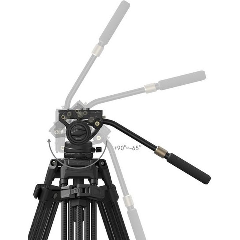 SmallRig 5111 Kit de trépied robuste AD-80S