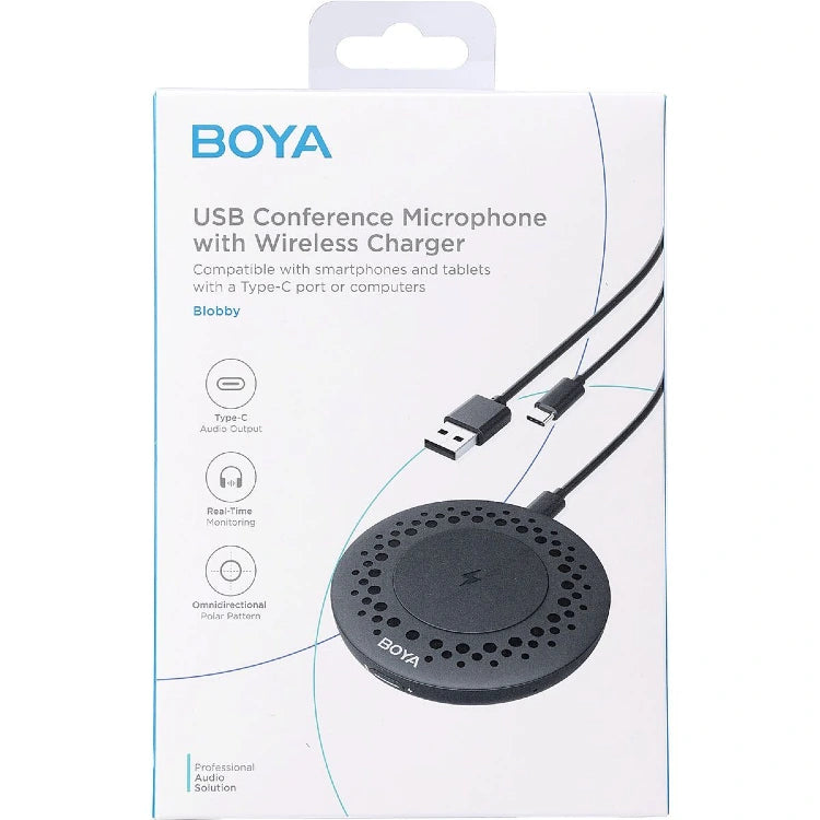 Microphone de Conférence Boya Blobby avec Chargeur sans Fil