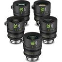 NiSi AUREUS PRIME SET PL-Mount (18/T1.4, 24/T1.4 ,35/T1.4, 50/T1.4, 85/T1.4), 1x Hardshell Étui