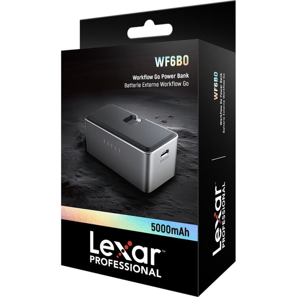 Batterie externe Lexar Workflow Go 5000 mAh